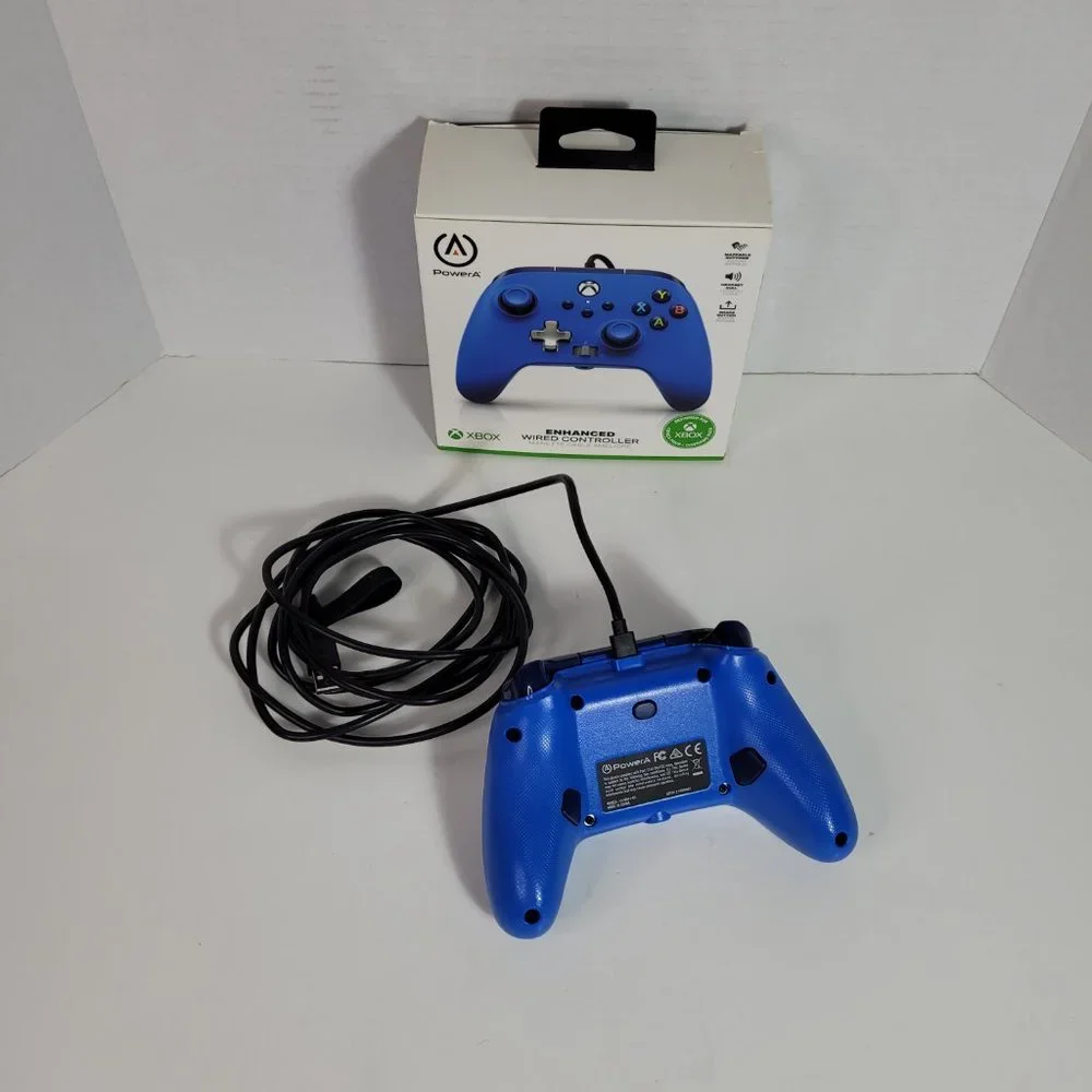 Power A Wired Controller For Xbox Series Bold Blue